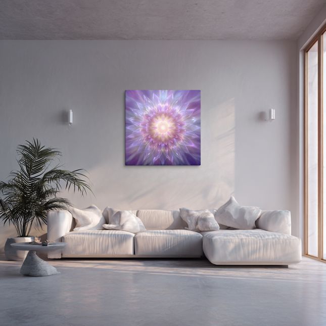 Luminous Geometry – Canvas Art for Creative Flow