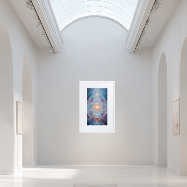 Luminous Harmony – Sacred Geometry Energy Artwork