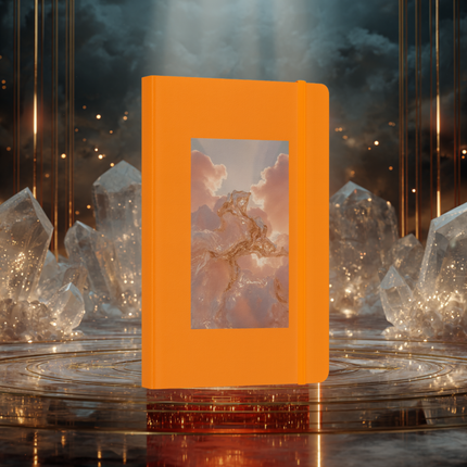 Radiant Cloud Dreams Hardcover Notebook