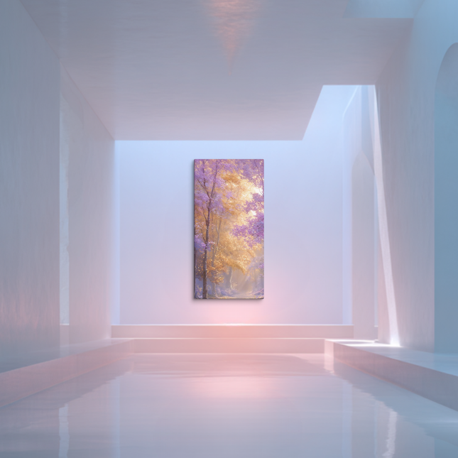 Serenity Forest – Minimal Nature Canvas for Balanced Spaces