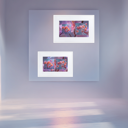 Radiant Bloom Harmony – Color Therapy Art Print