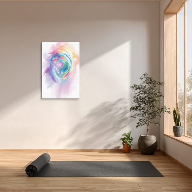 Galactic Harmony –Space Art Framed Poster