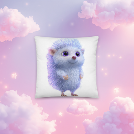 Snow Hedgehog Spirit Pillow