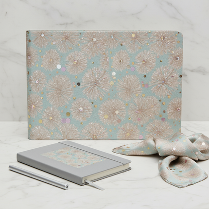 Dandelion Dreams Hardcover Notebook